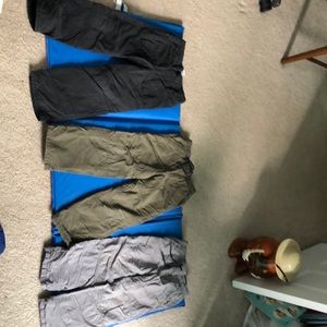 A Lot of five boys Gymboree winter, lined pull-on pants, gently used- size 6